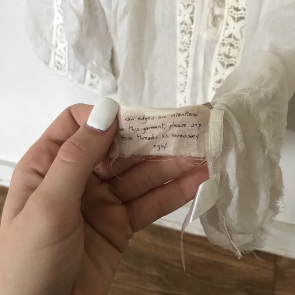 Free People Boho Sheer Blouse - Picture 6 of 6